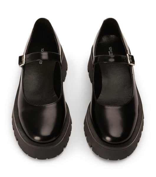 Loafers Tony Bianco Betsy Black Hi Shine 4.5cm Negras | ECCVG30409