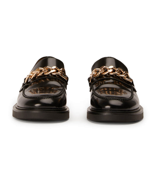 Loafers Tony Bianco Candice Black Hi Shine 4.5cm Negras | ECJKU84533