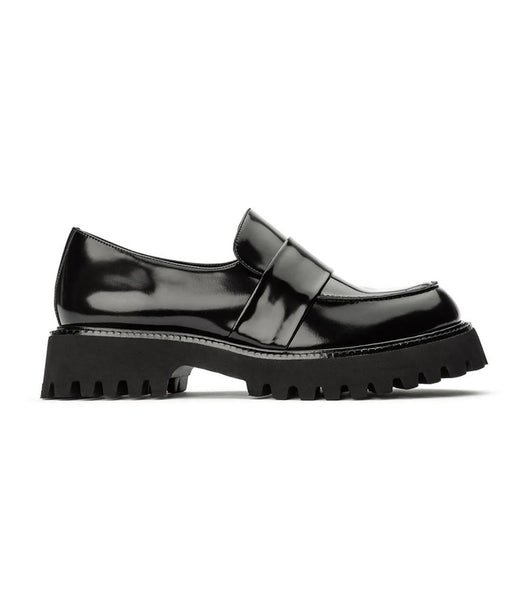 Loafers Tony Bianco Gisele Black Hi Shine 4cm Negras | DECVO86077