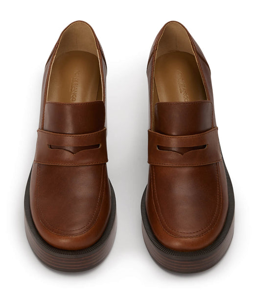 Loafers Tony Bianco Taranto Cognac 9cm Marrones | ECNZX34836