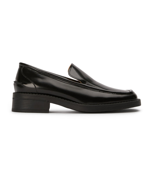 Loafers Tony Bianco Teddy Black Hi Shine 4cm Negras | ECJBT57062