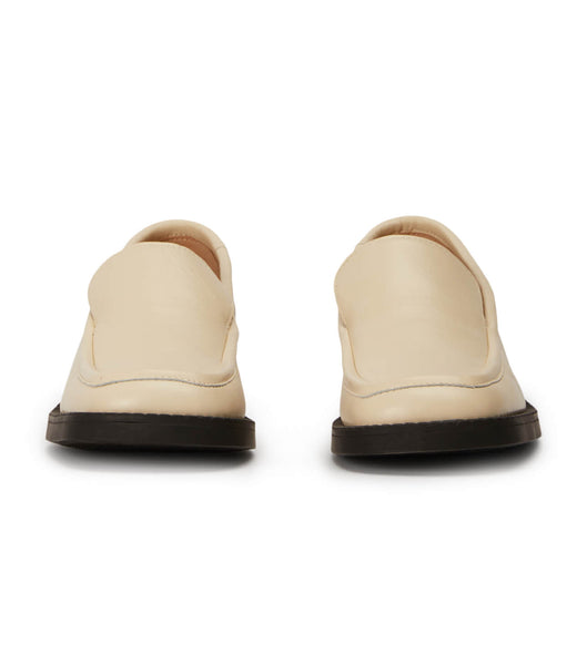 Loafers Tony Bianco Teddy Ecru Venice 4cm Blancas | ECZPD84256