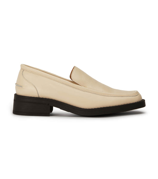 Loafers Tony Bianco Teddy Ecru Venice 4cm Blancas | ECZPD84256