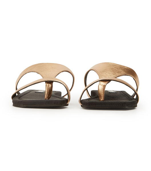 Sandalias Tony Bianco Eman Antique Gold Nappa 1.5cm Doradas | TECPQ20460