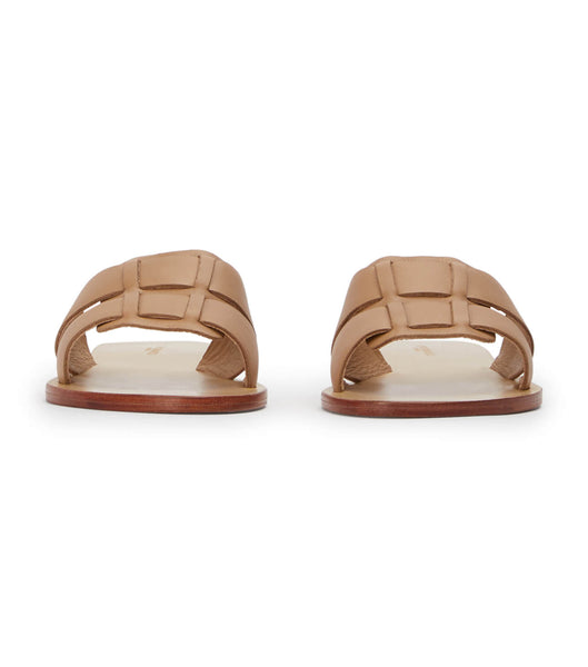 Sandalias Tony Bianco Force Camel 1cm Marrones | ECCVG10279