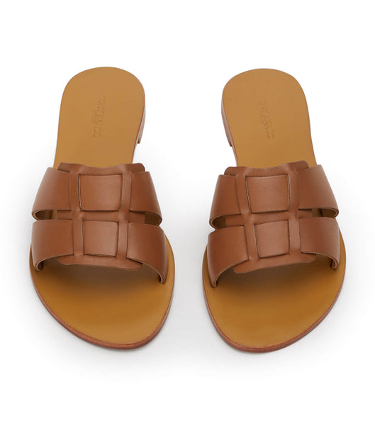 Sandalias Tony Bianco Force Tan 1cm Marrones | GECEC73874