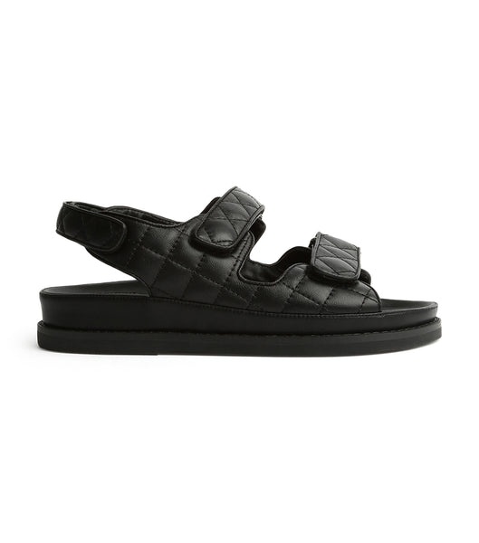 Sandalias Tony Bianco Hiranni Black Sheep Nappa 3.5cm Negras | ECNZX61748