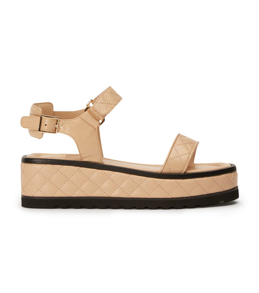 Sandalias Tony Bianco Zahara Beech Nappa 6cm Beige | LECSX77187