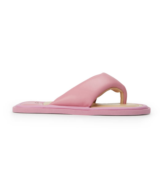 Sandalias de dedo Tony Bianco Nikki Musk Nappa Rosas | GECUC91856