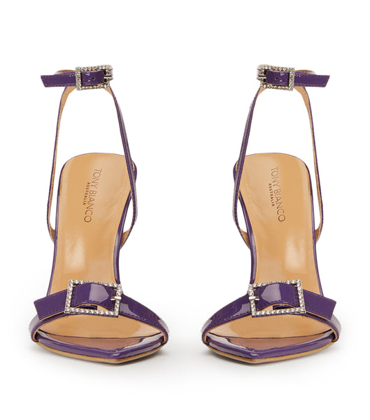 Tacones Brillantes Tony Bianco Mopsy Orchid Patent 10.5cm Moradas | ECQCS10164