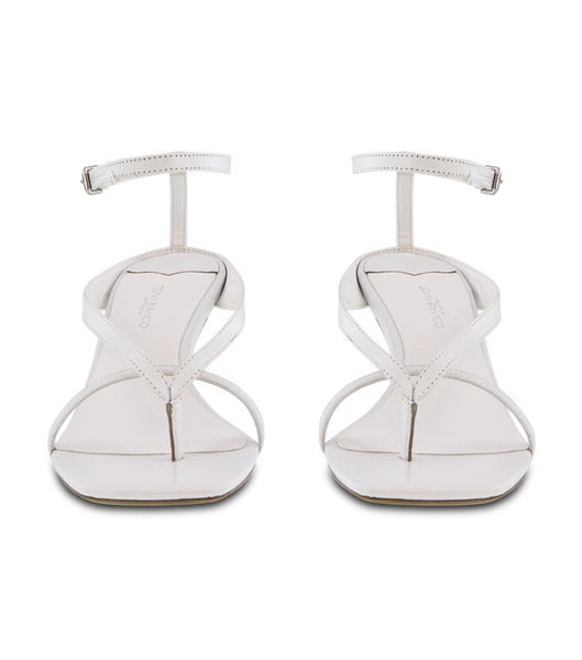 Tacones De Novia Tony Bianco Becca White Sheep Nappa 7.5cm Blancas | SECNY13495