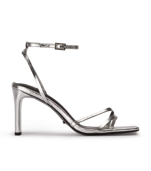 Tacones De Novia Tony Bianco Corso Silver Foil 8.5cm Plateadas | SECNY42116