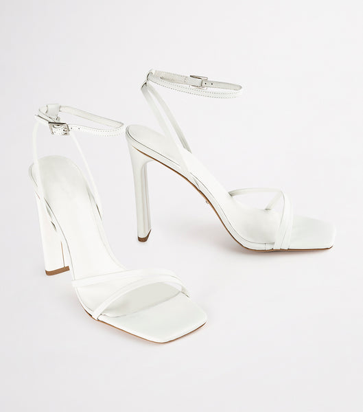 Tacones De Novia Tony Bianco Fiance Milk Capretto 11cm Blancas | ECQCS30783