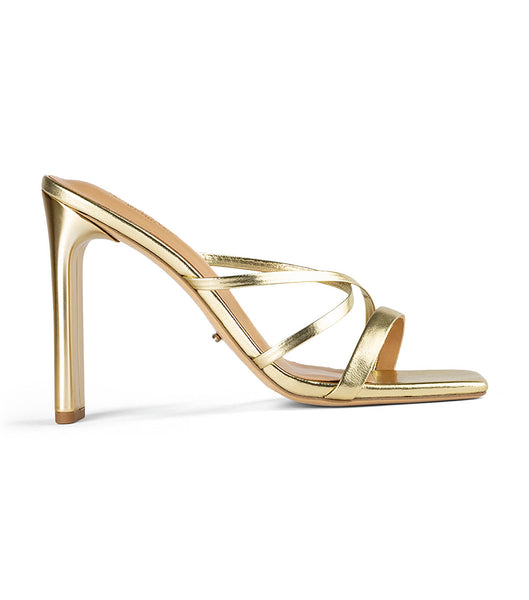 Tacones De Novia Tony Bianco Fior Gold Nappa Metallic 11cm Doradas Metal | EECHC31972