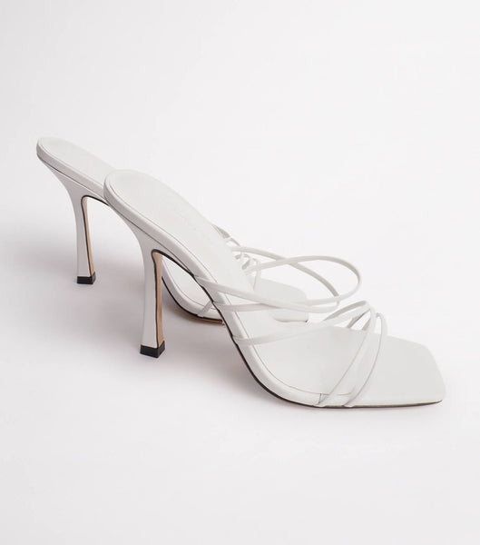 Tacones De Novia Tony Bianco Foxie White Kid 10.5cm Blancas | ECJZR67483