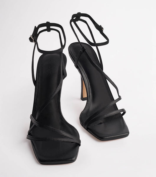 Tacones De Novia Tony Bianco Franci Black Kid 10.5cm Negras | ECDFL14665