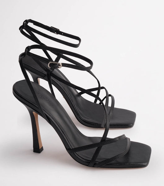 Tacones De Novia Tony Bianco Franci Black Kid 10.5cm Negras | ECDFL14665