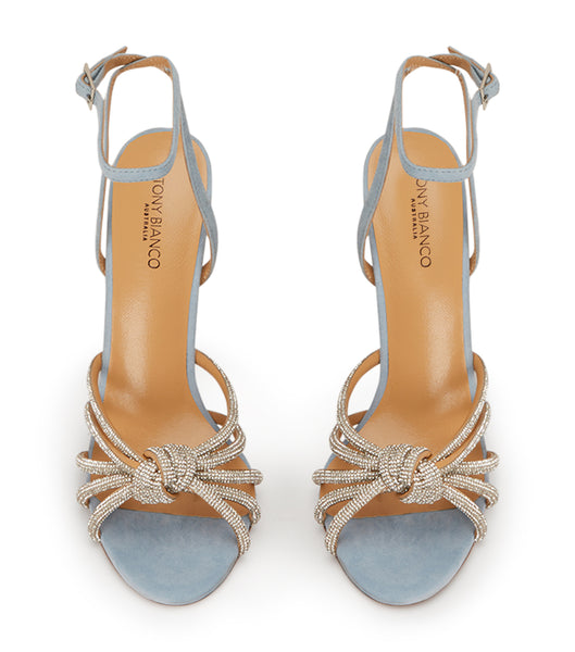 Tacones De Novia Tony Bianco Kyla Sky Suede 11cm Azules | GECUC20183