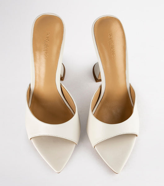 Tacones De Novia Tony Bianco Marcel Dove Nappa 10.5cm Blancas | ECEGJ21054