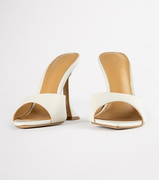 Tacones De Novia Tony Bianco Marcel Dove Nappa 10.5cm Blancas | ECEGJ21054