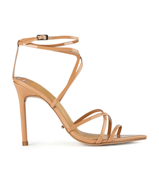 Tacones De Novia Tony Bianco Marcy Nude Patent 10.5cm Beige | EECHC97110