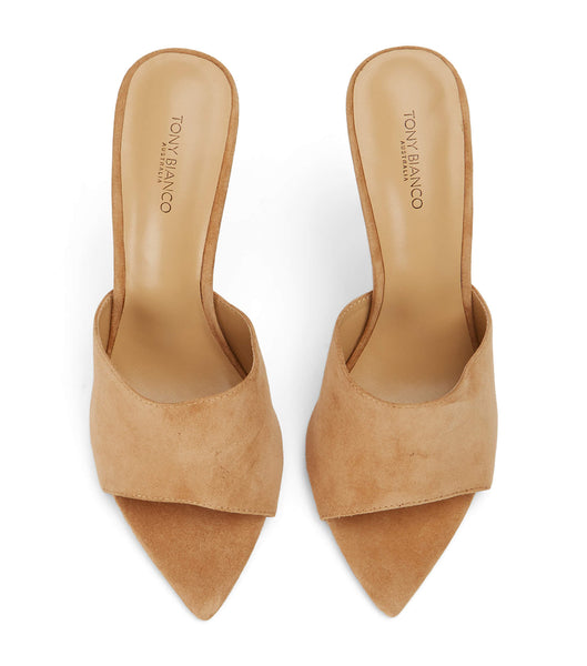 Tacones De Novia Tony Bianco Maximus Butterscotch Suede 10.5cm Beige | MECHR57815