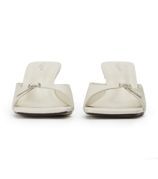 Tacones bajos Tony Bianco Asar Dove Nappa 6.5cm Blancas | ECXBR31430