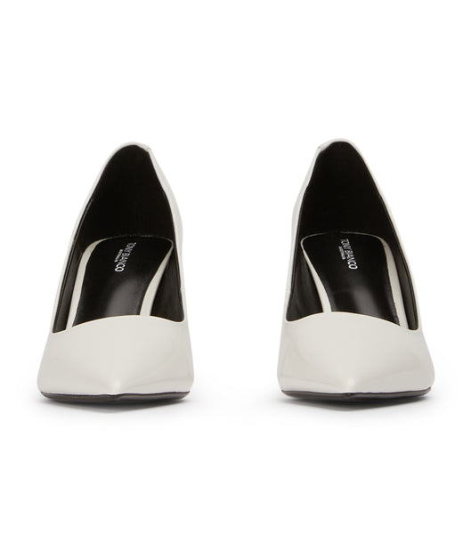 Tacones bajos Tony Bianco Billy White Hi Shine 7.5cm Blancas | AECDF41663