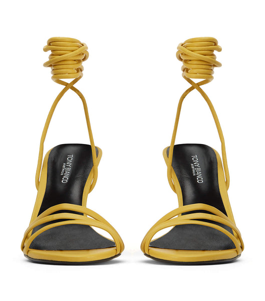 Tacones bajos Tony Bianco Hailee Desert Nappa 8.5cm Amarillo | ECQCS10400