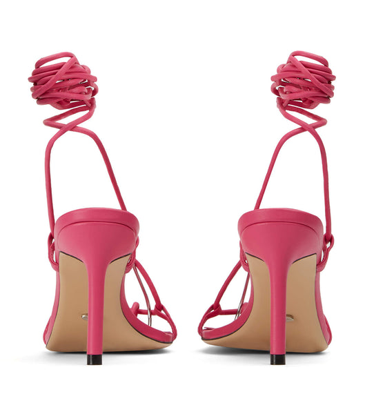 Tacones con tiras Tony Bianco Clarity Acid Pink 8.5cm Rosas | MECHR19784