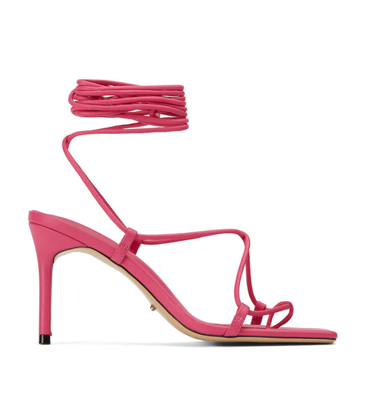 Tacones con tiras Tony Bianco Clarity Acid Pink 8.5cm Rosas | MECHR19784