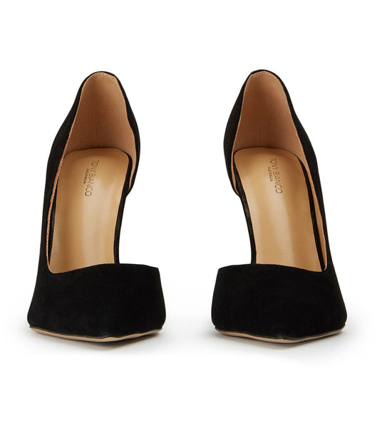 Tacones de aguja Tony Bianco Alyx Black Suede 10.5cm Negras | ZECMJ71506