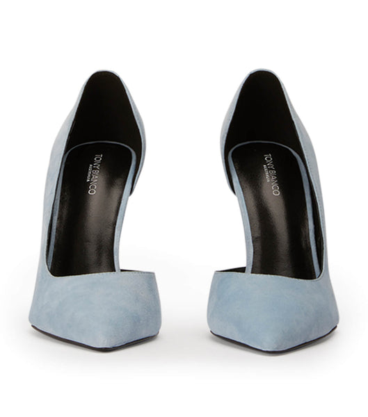 Tacones de aguja Tony Bianco Alyx Sky Suede 10.5cm Azules | BECSO96983