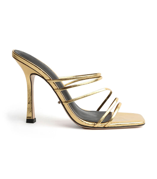 Tacones de aguja Tony Bianco Foxie Gold Foil 10.5cm Doradas | YECVQ63723