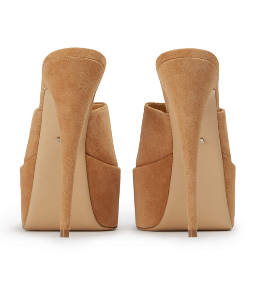 Tacones de aguja Tony Bianco Jordyn Butterscotch Suede 15cm Marrones | QECWA45170