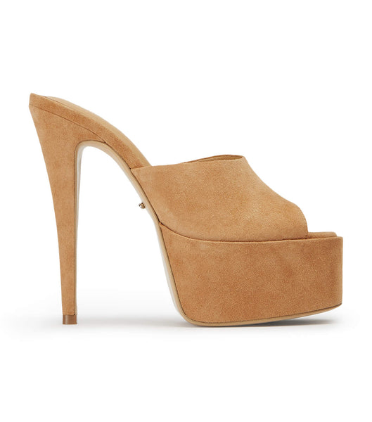 Tacones de aguja Tony Bianco Jordyn Butterscotch Suede 15cm Marrones | QECWA45170