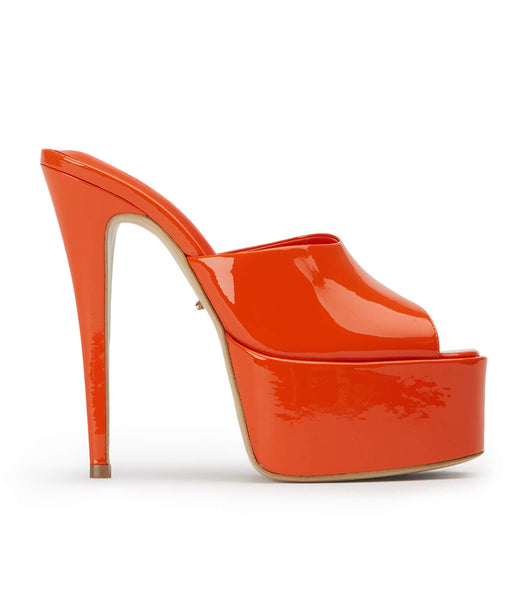 Tacones de aguja Tony Bianco Jordyn Citrus Patent 15cm Naranjas | ECQCS62776