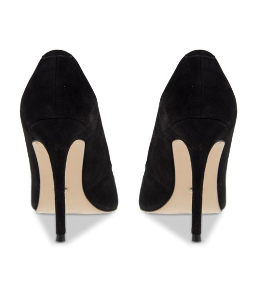 Tacones de aguja Tony Bianco Lotus Black Kid Suede 10.3cm Negras | PECER31278