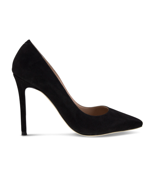 Tacones de aguja Tony Bianco Lotus Black Kid Suede 10.3cm Negras | PECER31278