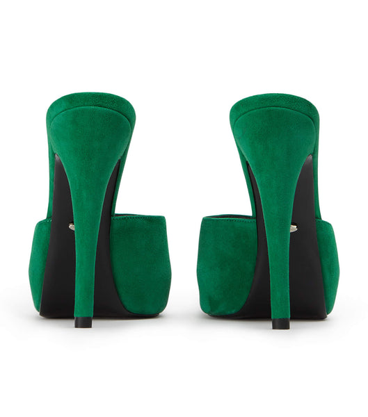 Tacones de aguja Tony Bianco Love Jade Suede 12cm Verde | ECEGJ88380