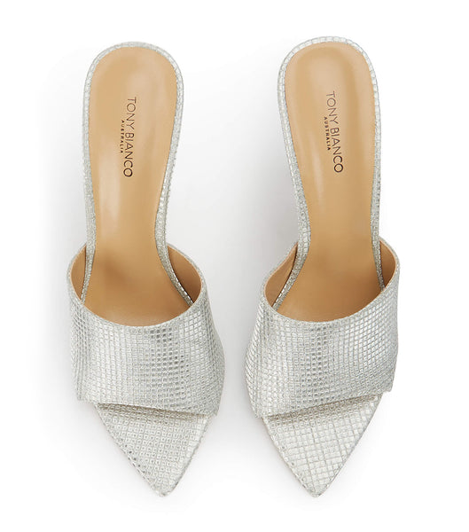 Tacones de aguja Tony Bianco Marley Silver Aura 10.5cm Plateadas | AECWC65777