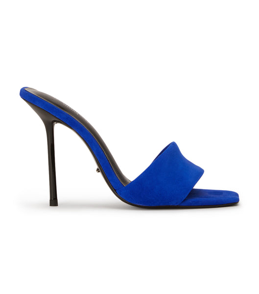 Tacones de aguja Tony Bianco Natalie Azure Suede 10.5cm Azur | ECQCS55554