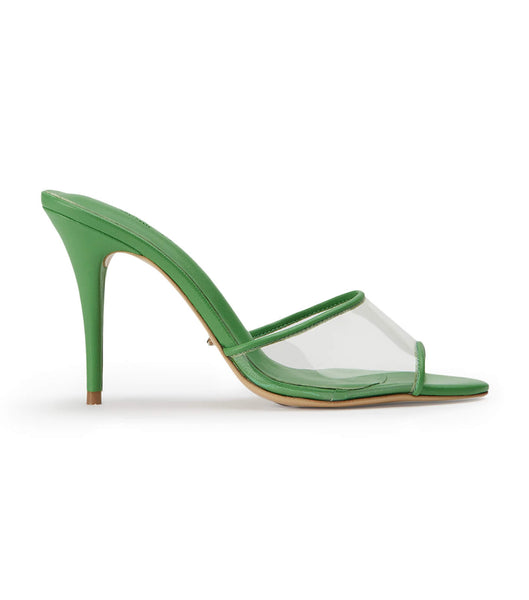 Tacones de aguja Tony Bianco Riana Clear Vinylite/Acid Green 9.5cm Verde | ECZPD49418