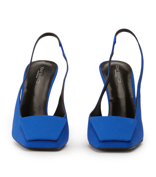 Tacones de aguja Tony Bianco Rue Azure Crepe 10.5cm Azur | YECGT20693