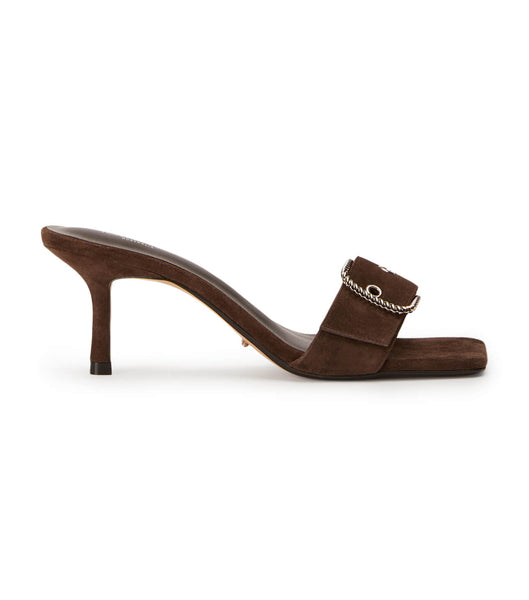 Tacones de evento Tony Bianco Amy Espresso Suede 6.5cm Chocolate | EECHC88095