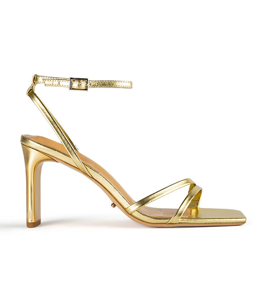 Tacones de evento Tony Bianco Corso Gold Nappa Metallic 8.5cm Doradas Metal | FECHY70721