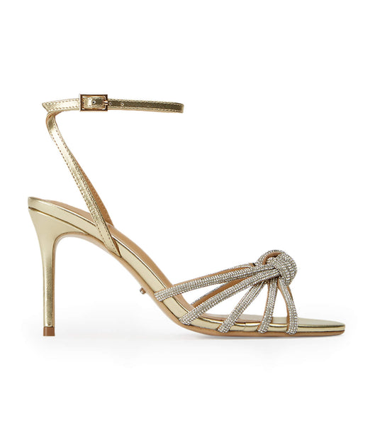 Tacones de evento Tony Bianco Helena Gold Nappa Metallic 8.5cm Doradas Metal | UECTG26513