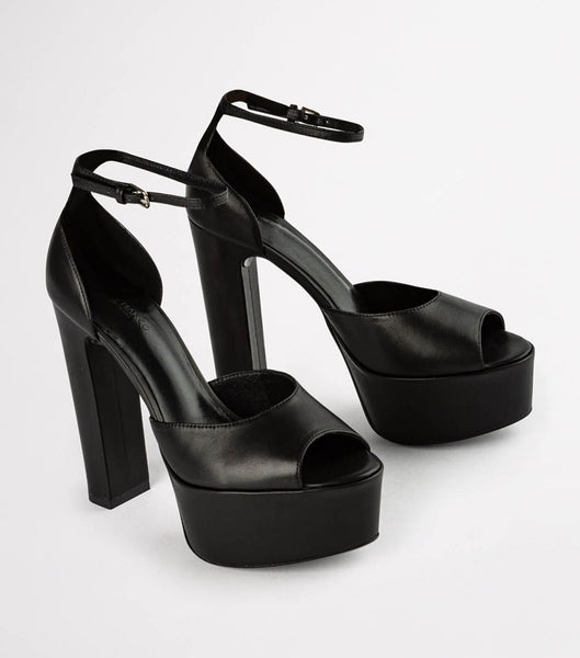 Tacones de evento Tony Bianco Jayze Black Como 14cm Negras | DECVO40630