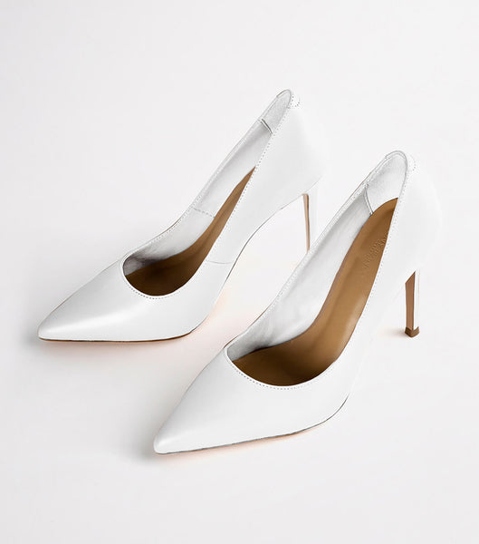 Tacones de evento Tony Bianco Lotus Milk Capretto 10.3cm Blancas | LECSX77780