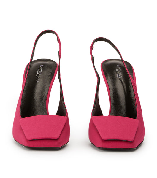 Tacones de evento Tony Bianco Rue Persian Crepe 10.5cm Rojas | ECZPD96742